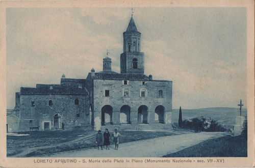 Cartolina loreto aprutino - cartolina,