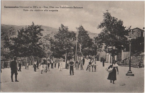 Cartolina caramanico - di,