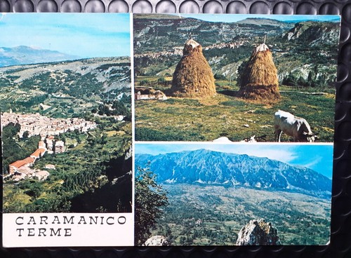 Cartolina caramanico terme - cartolina,