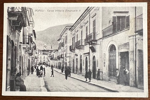 Cartolina epoca popoli - cartolina, d'