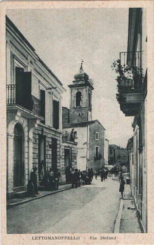 Cartolina lettomanoppello - di,